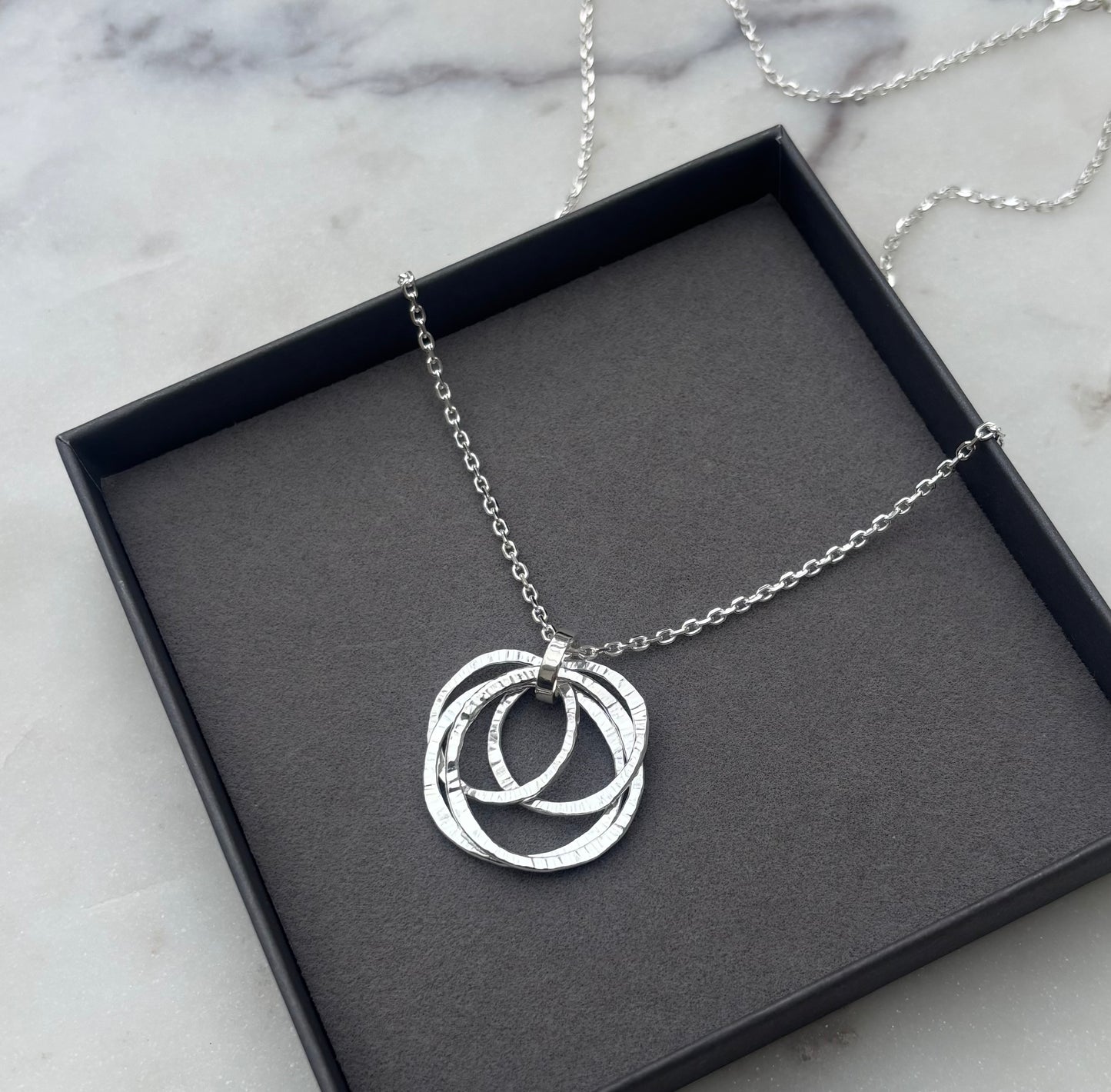 Solar layered pendant