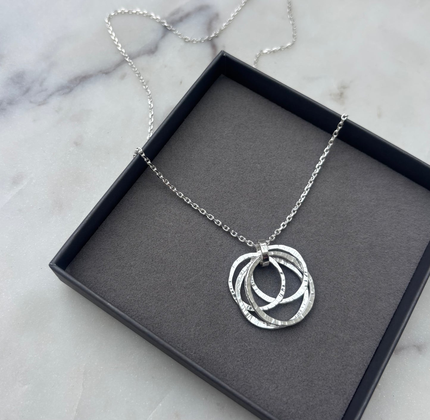 Solar layered pendant